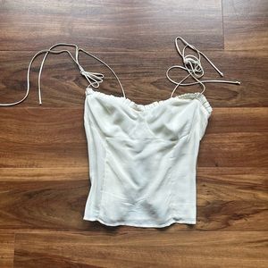 White Top from Reformation, size 4 (small)